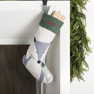 Fox Christmas Stocking